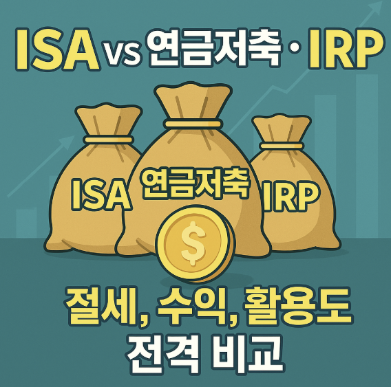 ISA 연금저축 IRP 관련 이미지