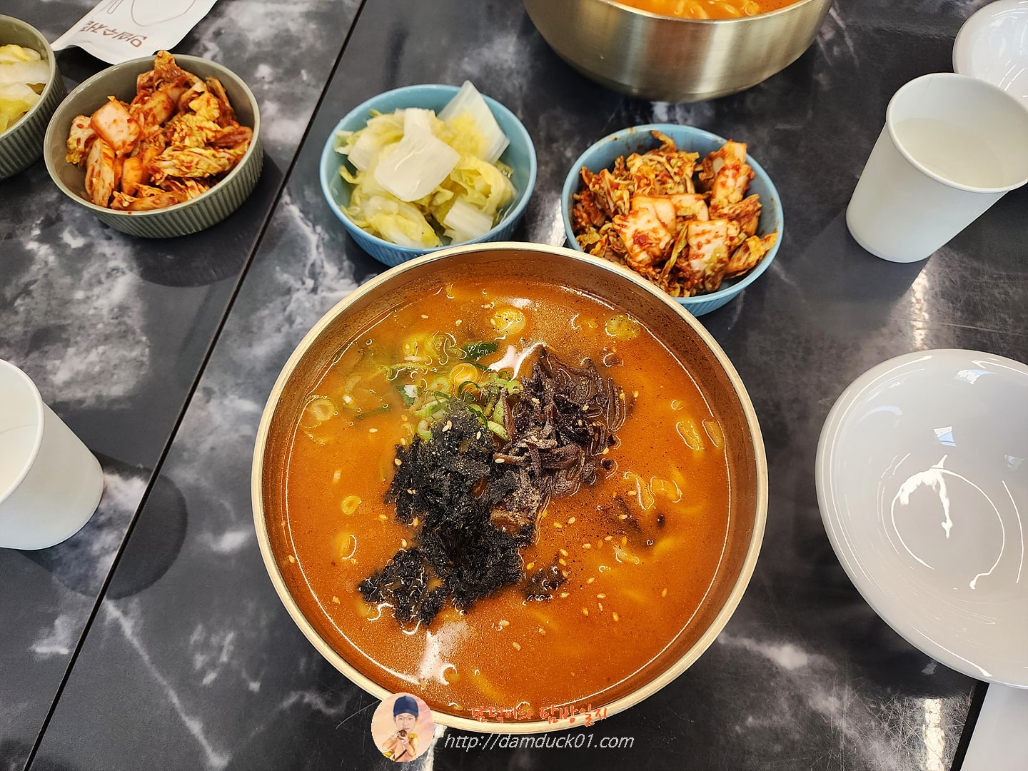 장칼국수