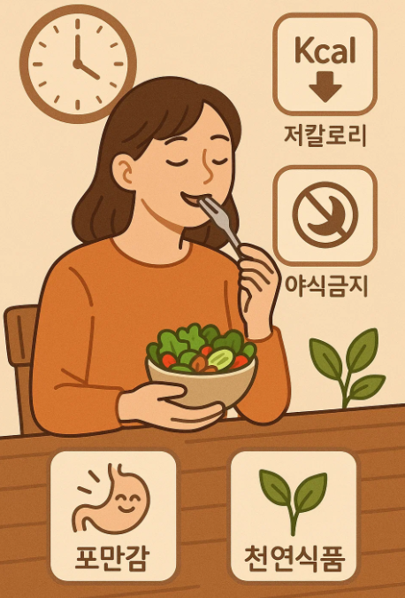 살 안 찌는 식사법 9가지: 과학적 근거로 본 체중 증가 예방