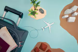 여행준비 비행기