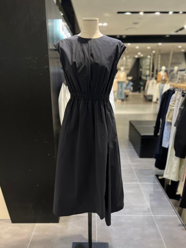 보브 슬리브리스 코튼 원피스7153237004