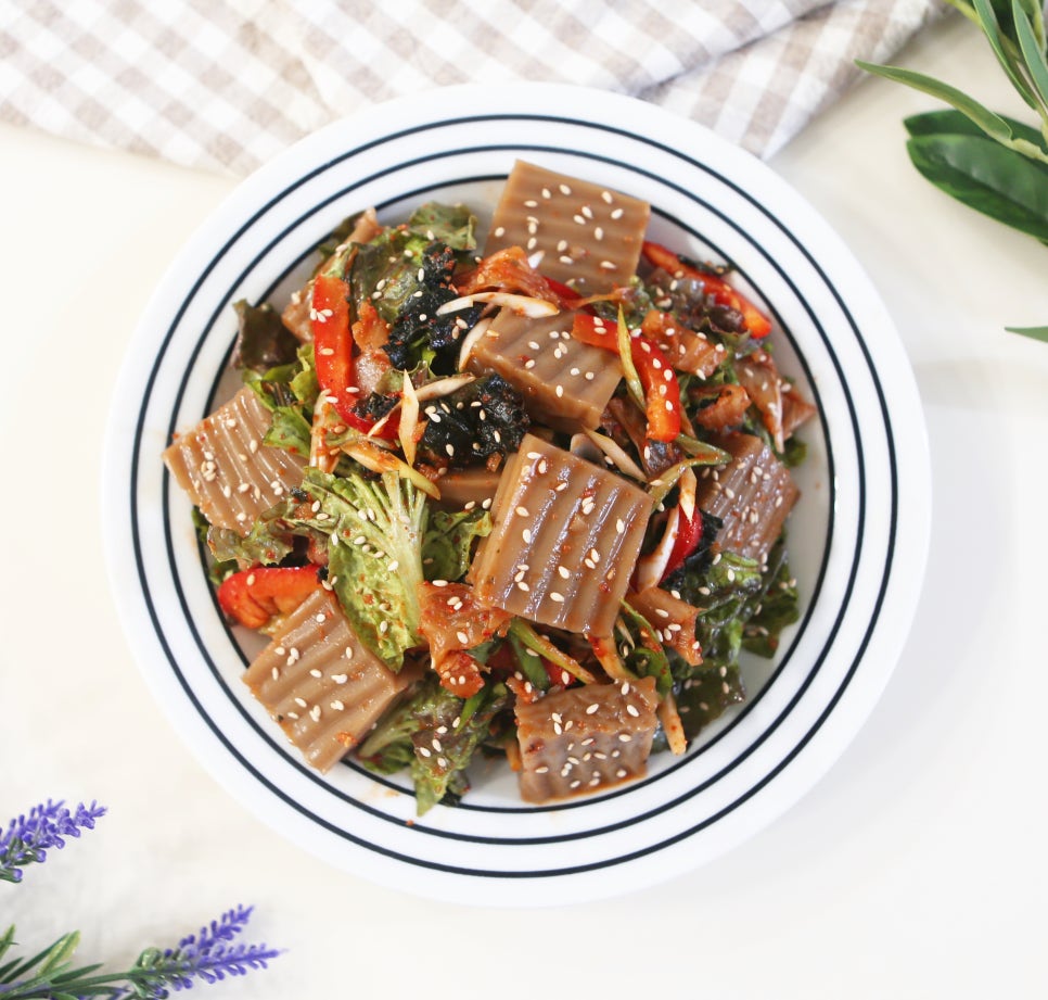 도토리묵무침