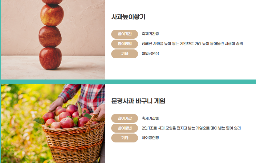 2025 문경사과축제 일정