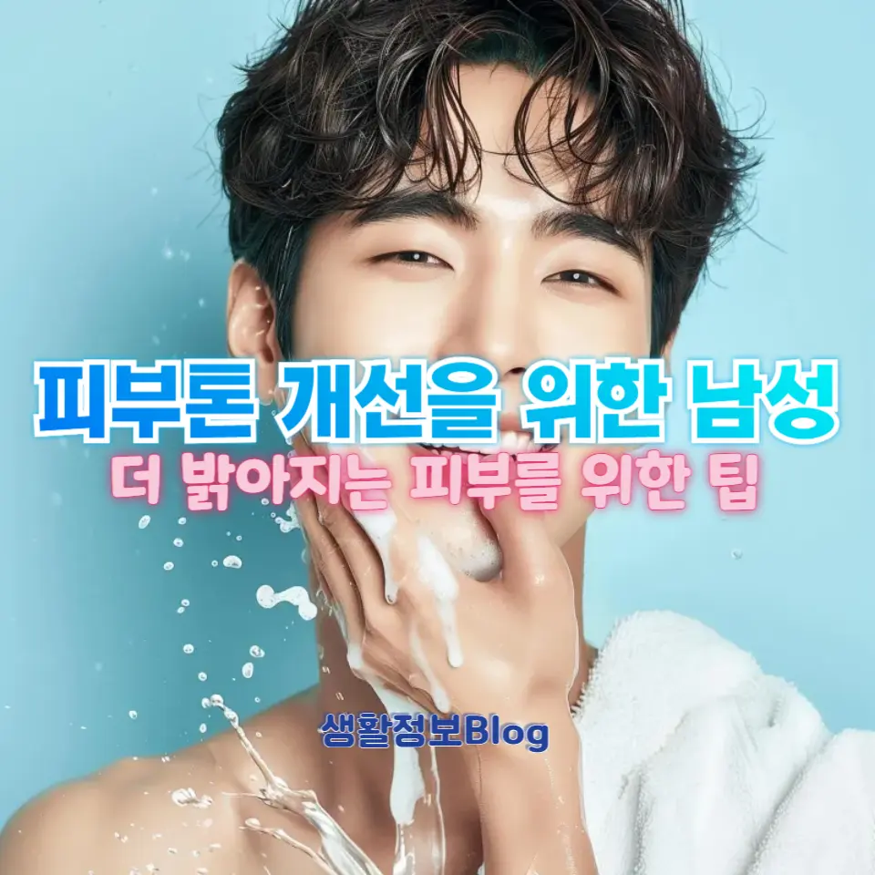 남성 피부톤 개선