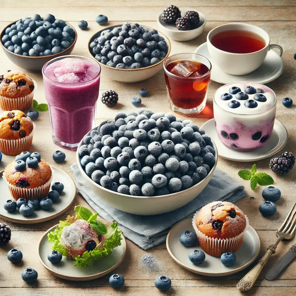 냉동 블루베리 먹는 방법