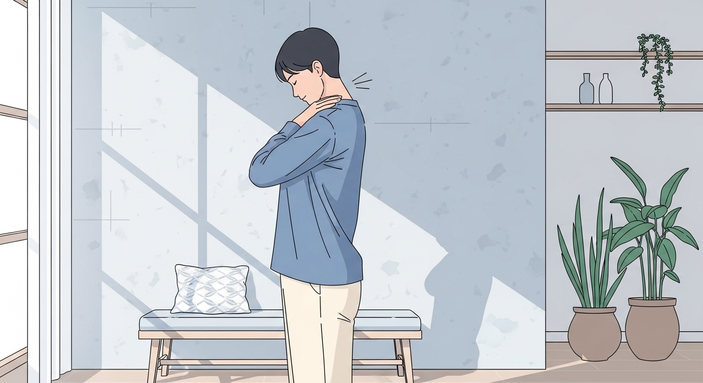 목통증, 등근육 강화, 라운드숄더