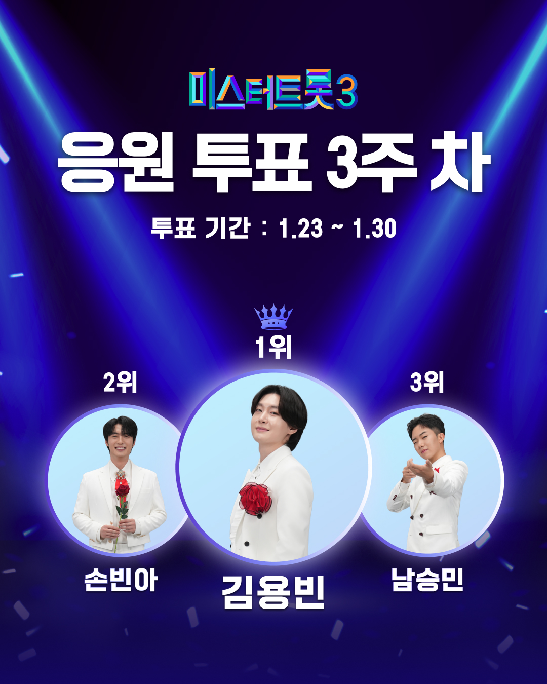 미스터트롯3 투표방법 투표하기 실시간 투표 온라인 문자
