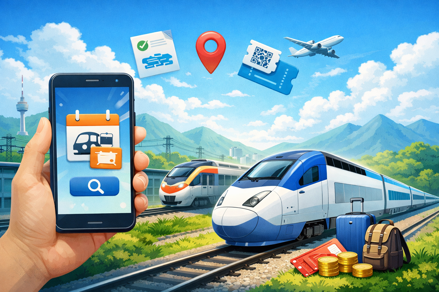 코레일 앱 설치 방법 총정리｜코레일톡 다운로드부터 예매까지 완벽 가이드 관련 사진