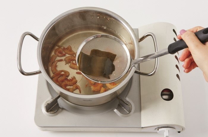 다시마-건새우-육수