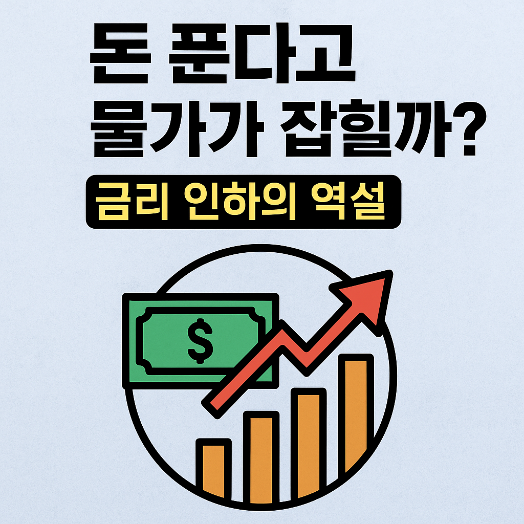 돈 푼다고 물가가 잡힐까? 금리 인하의 역설