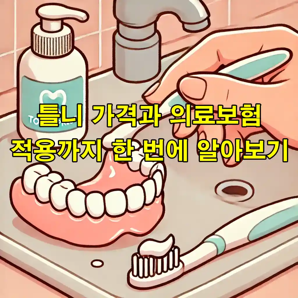 틀니 가격과 의료보험 적용까지 한 번에 알아보기