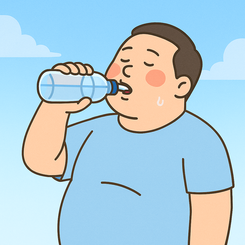 충분한 수분 섭취