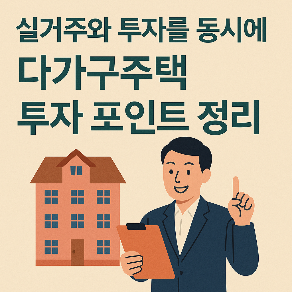 다가구주택 투자 핵심 포인트