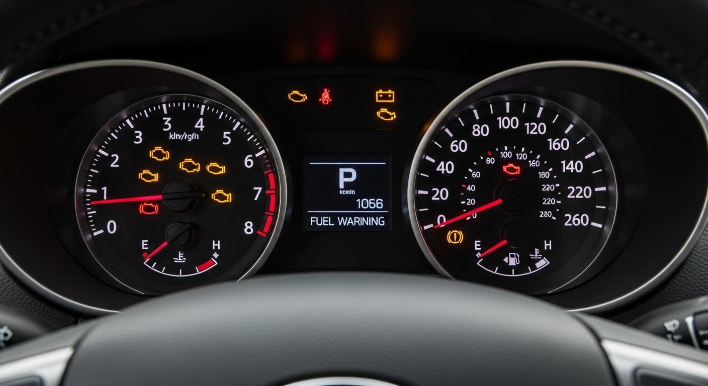 현대자동차 계기판 경고등 표시