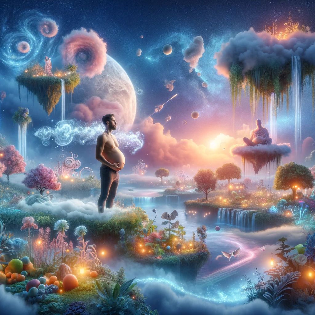 남자가 임신하는 꿈 해몽