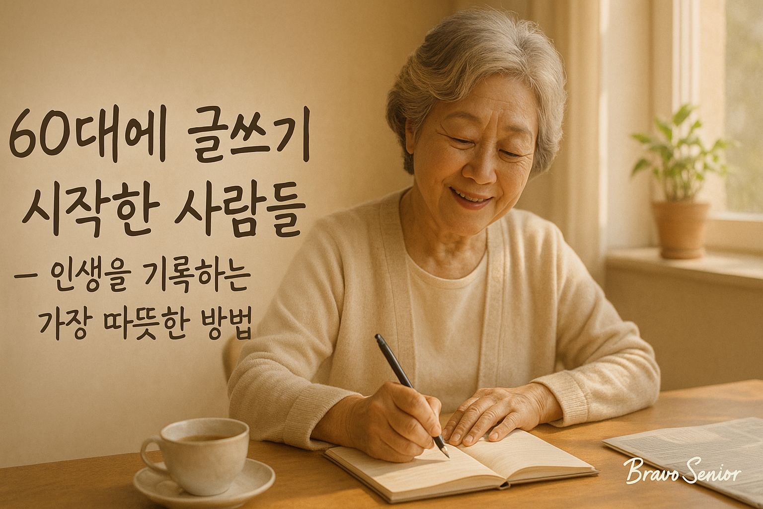 60대에 글쓰기 시작한 사람들 대표이미지