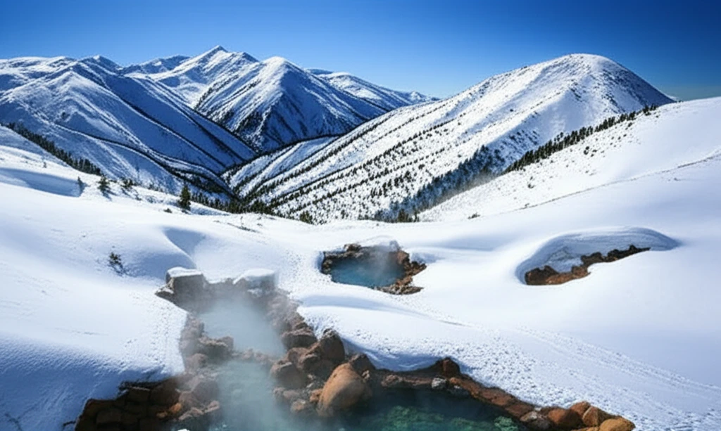 눈꽃 절경 온천 여행: 강원·경북 명..