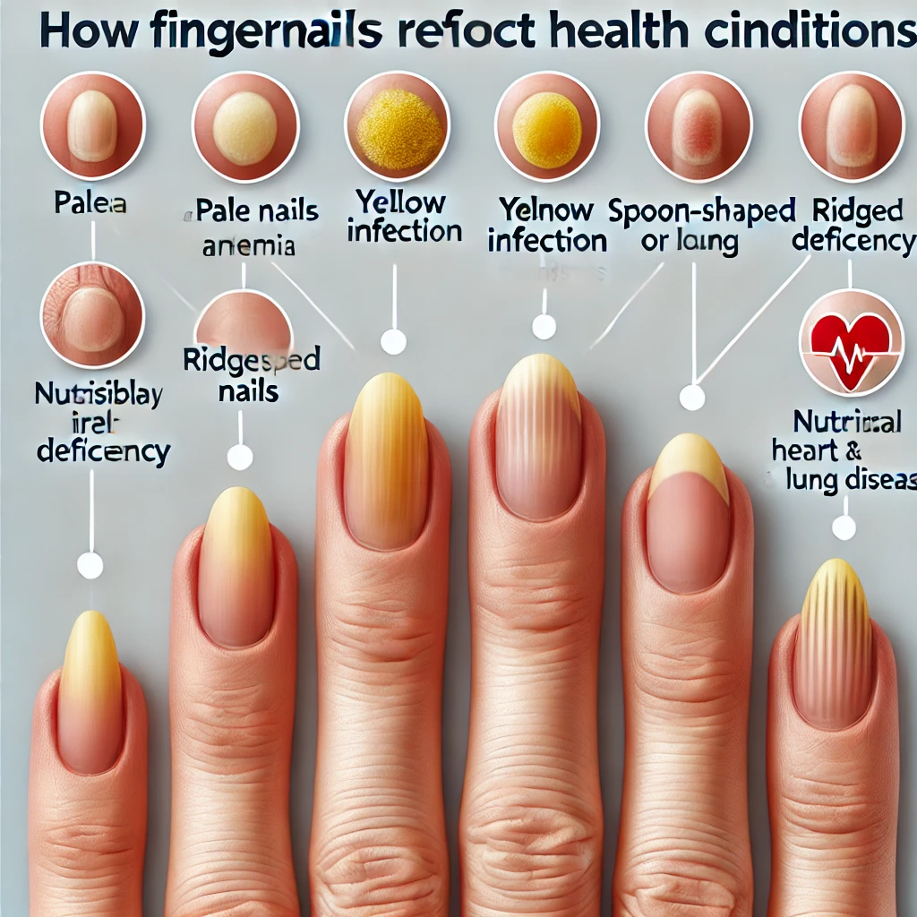 손톱으로 알아보는 건강 신호