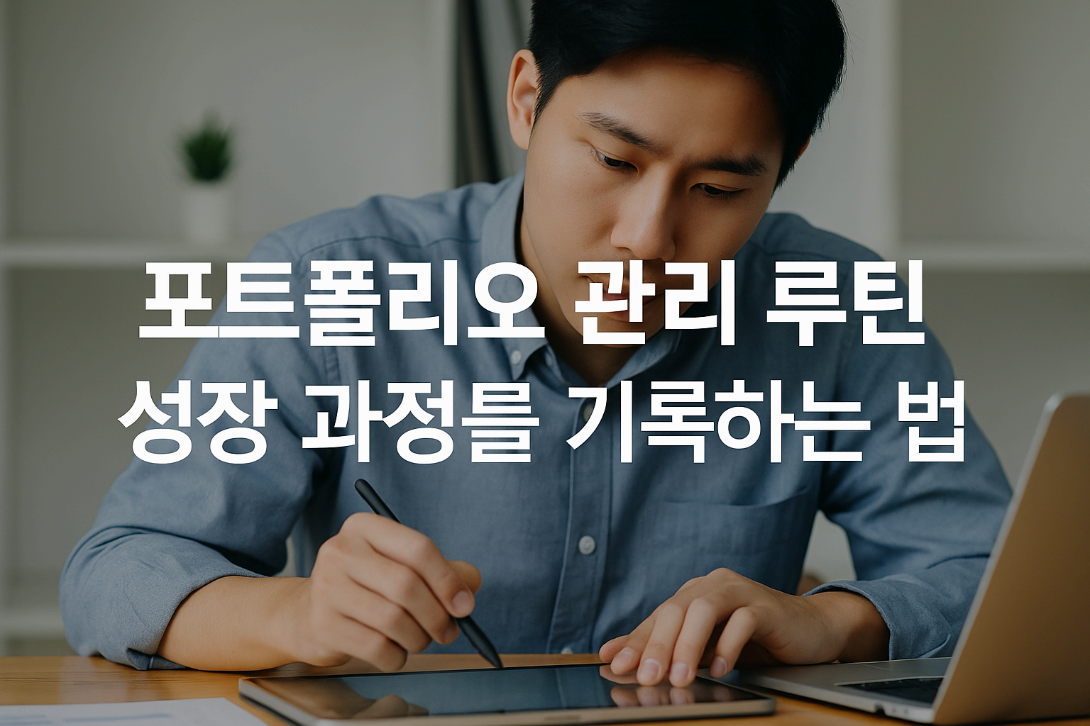 포트폴리오 관리 루틴 – 성장 과정을 기록하는 법