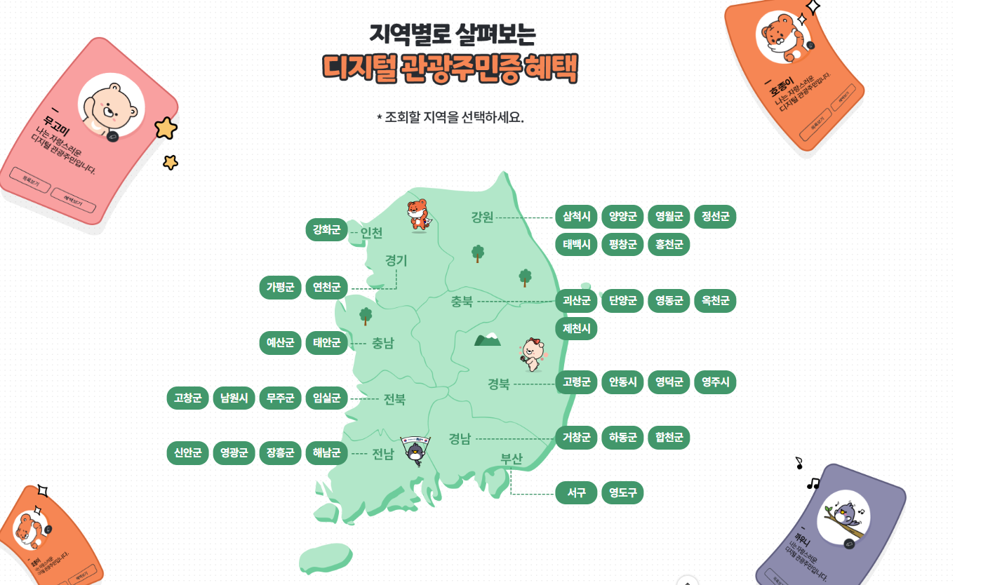 디지털 관광주민증 발급 방법 및 혜택 안내