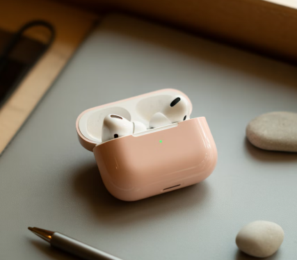 AirPods Pro 3 protective cases comparison showing transparent TPU, silicone, and leather materials with MagSafe charging compatibility