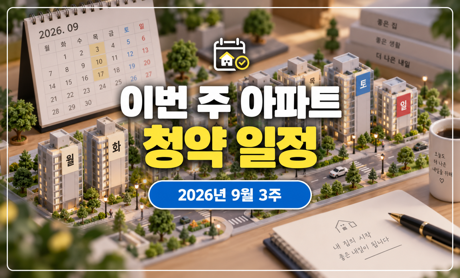 청약 일정 주간 정리 대표 썸네일