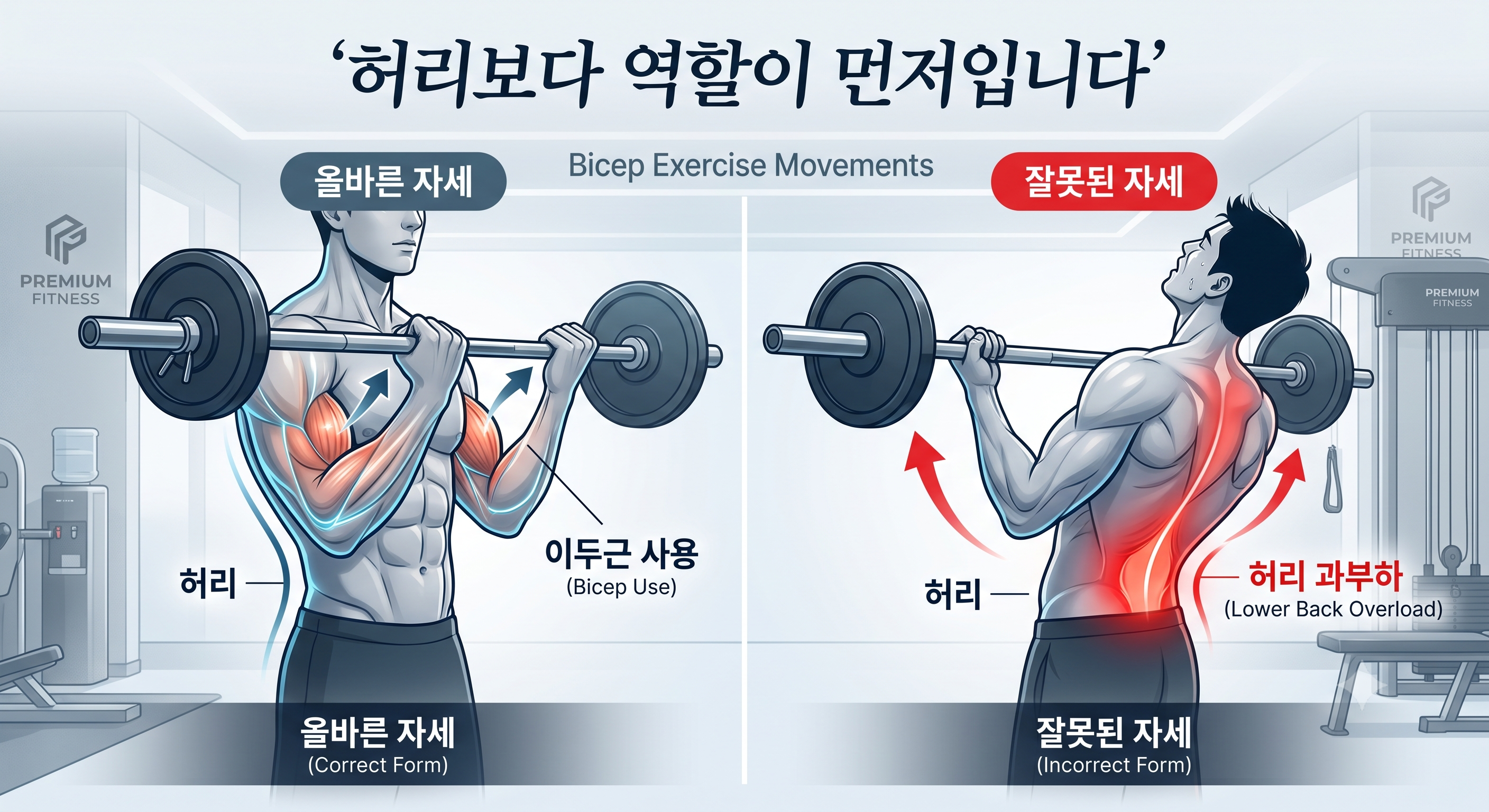 허리보다 역할이 먼저입니다