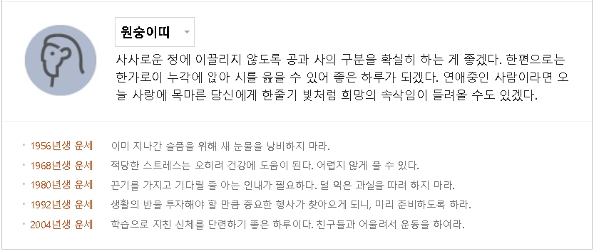 원숭이띠
