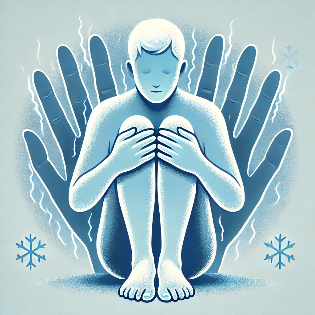 수족 냉증 이미지