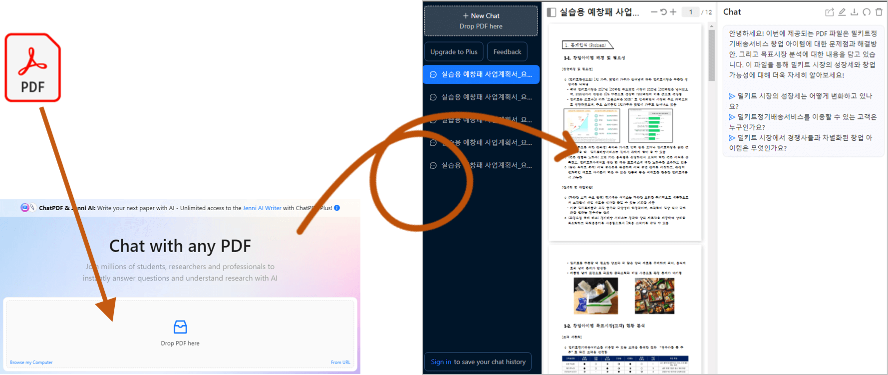 요약자료 작성하기