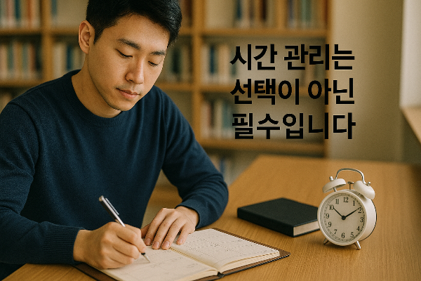 시간 관리 못하는 당신, 이 방법은 꼭 해보세요