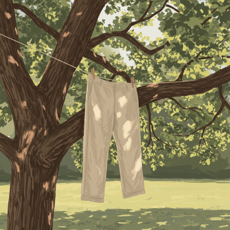 린넨 바지 세탁