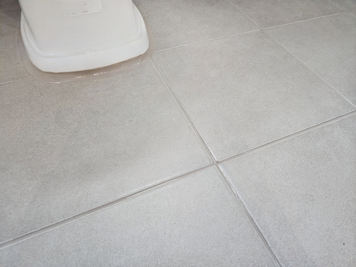 화장실 줄눈 시공 후 사진