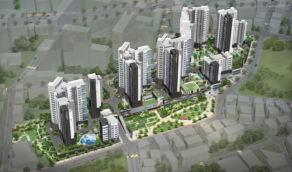 대치푸르지오써밋조감도