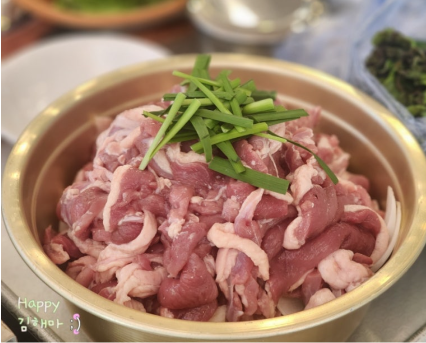 오리고기 맛집 통통오리주물럭