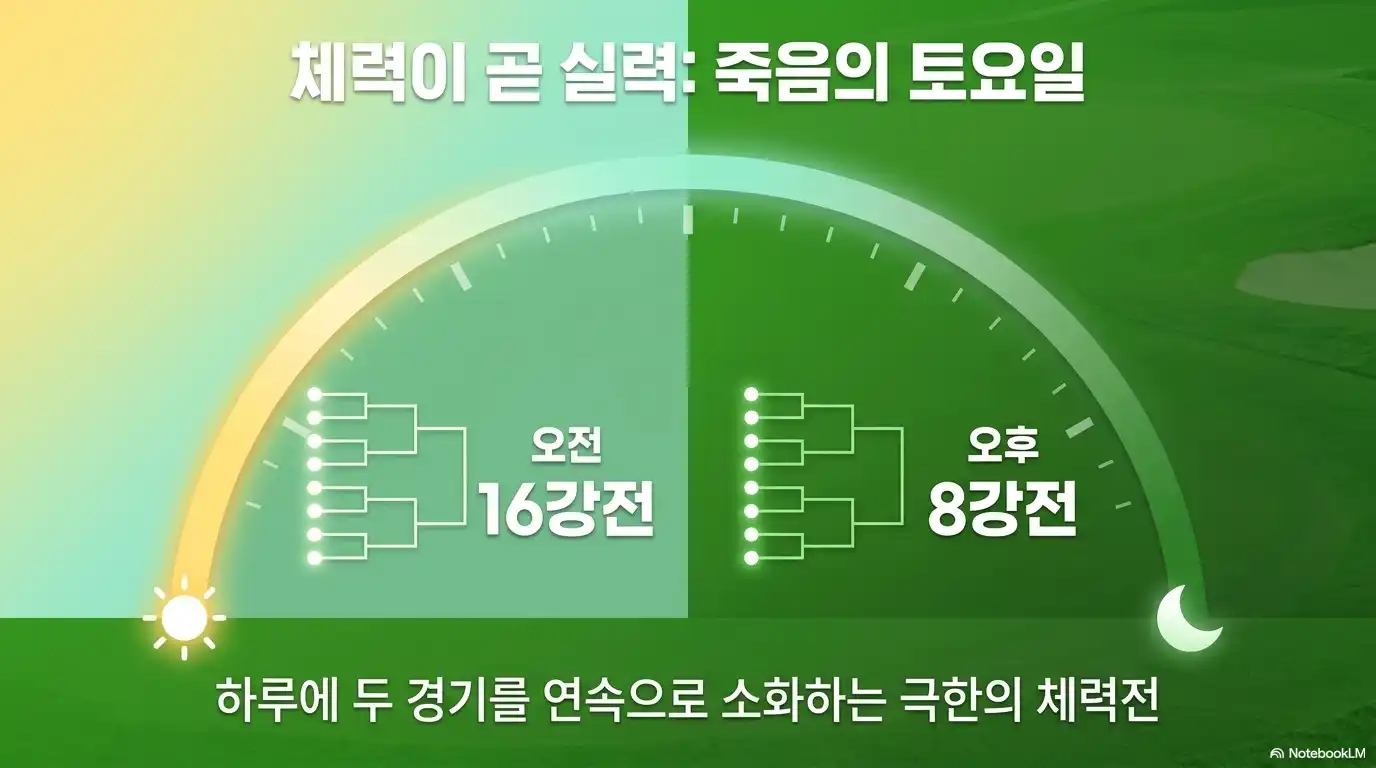 두산 매치플레이 경기 방식 2단계