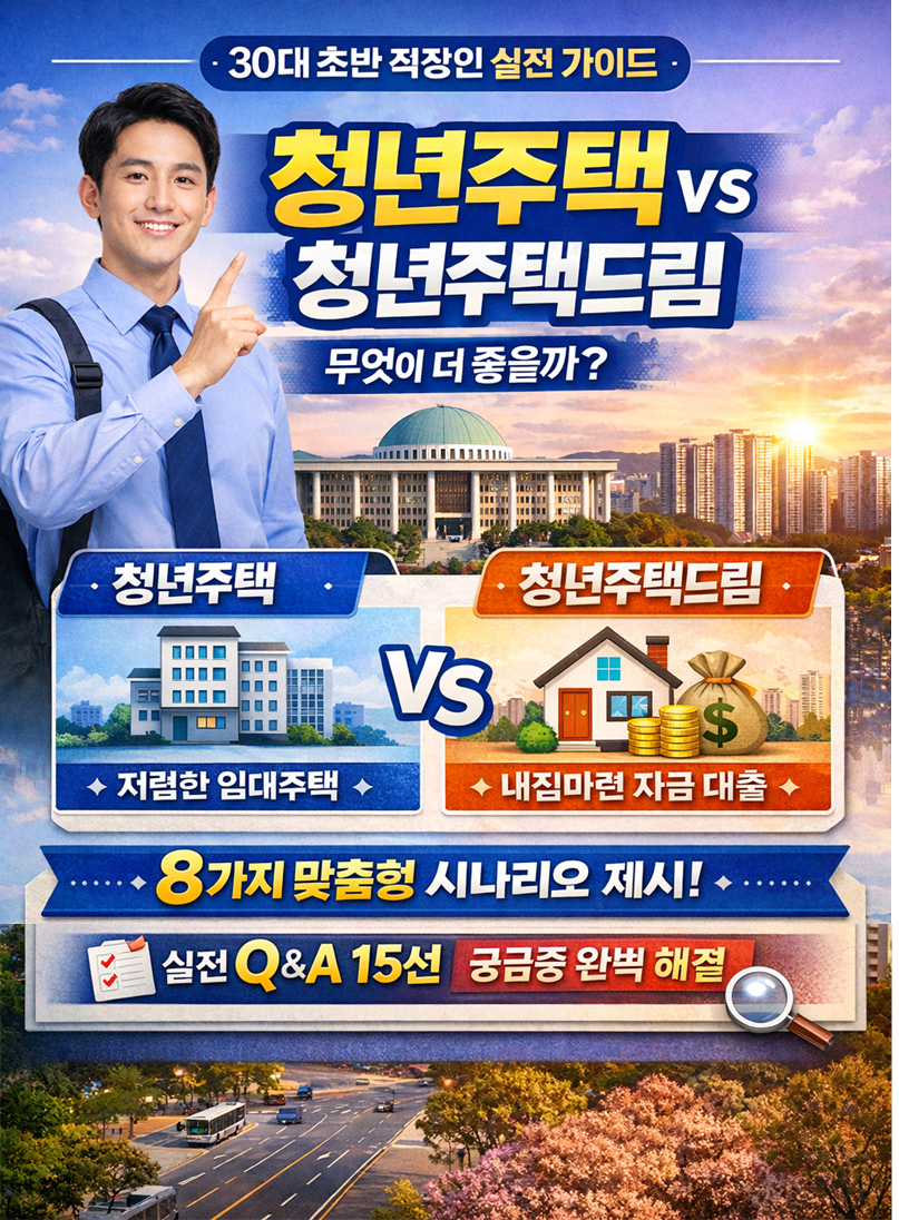 청년주택vs청년주택드림