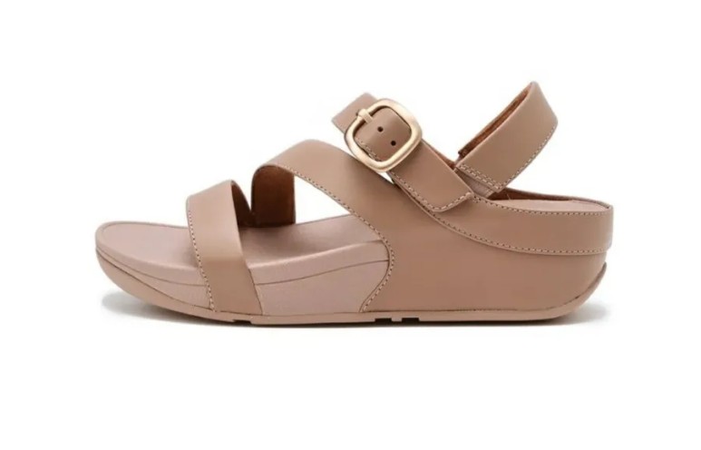 핏플랍 샌들 레더 여자 백스트랩 스키니