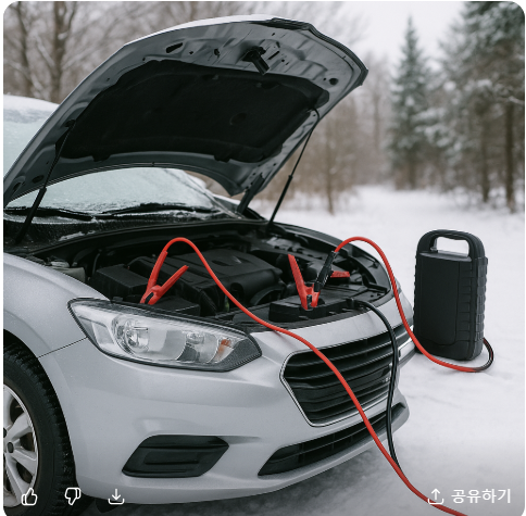 겨울철 자동차 배터리 방전 예방법 ❘ 출퇴근 차량 + 겨울 여행 준비 관련 사진
