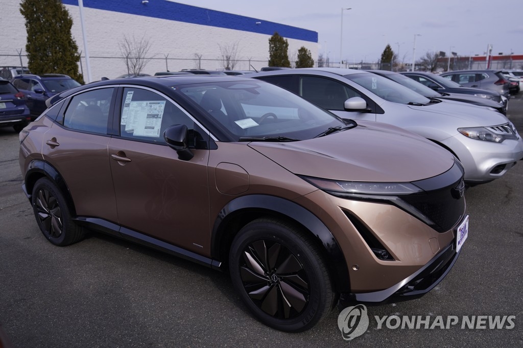 美, 전기차 보조금 16개 차종 공개&hellip;현대차&middot;기아 빠졌다