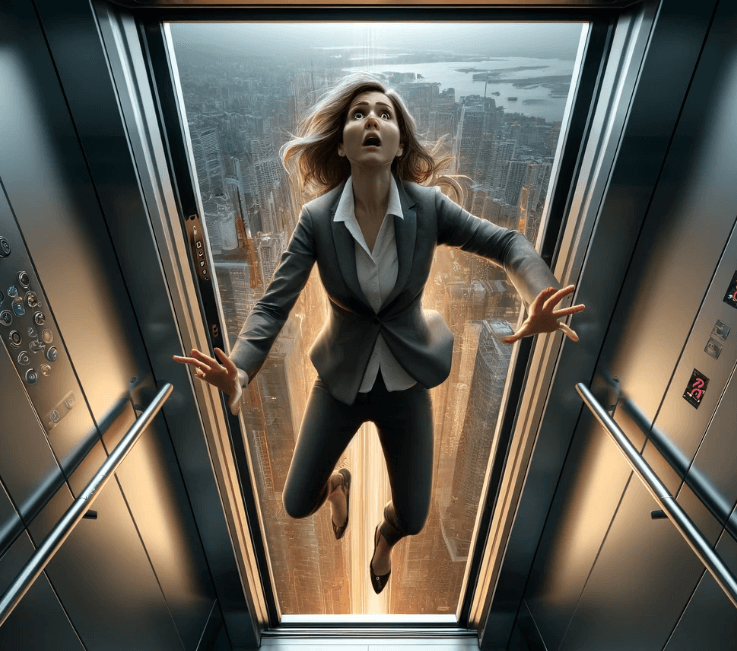 엘리베이터 추락하는 꿈