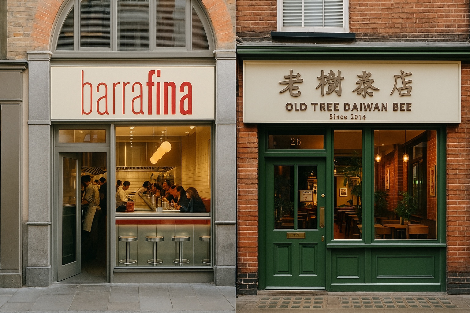 Barrafina ( 미슐랭 가이드 선정 스페인 타파스 전문점)