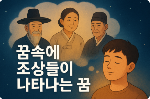 꿈속에 조상들이 나타나는 꿈 해석