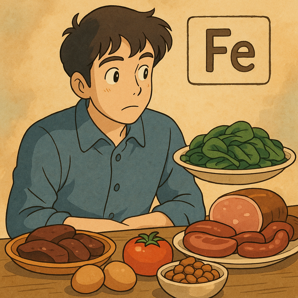 철분이 많은 음식