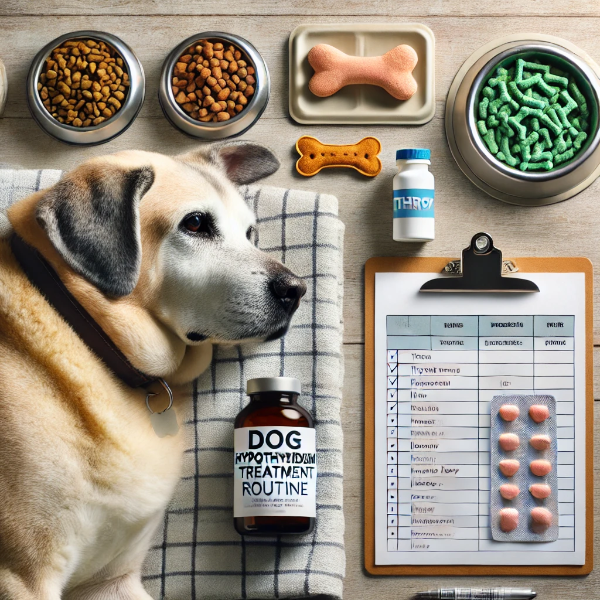 강아지 갑상선 기능저하증 약물