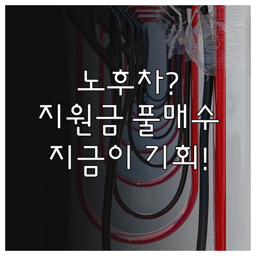노후차 정리하고 전기차 구매 시 최대..