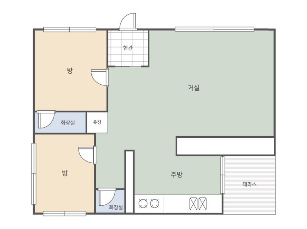 용문산자연휴양림 행복마루1