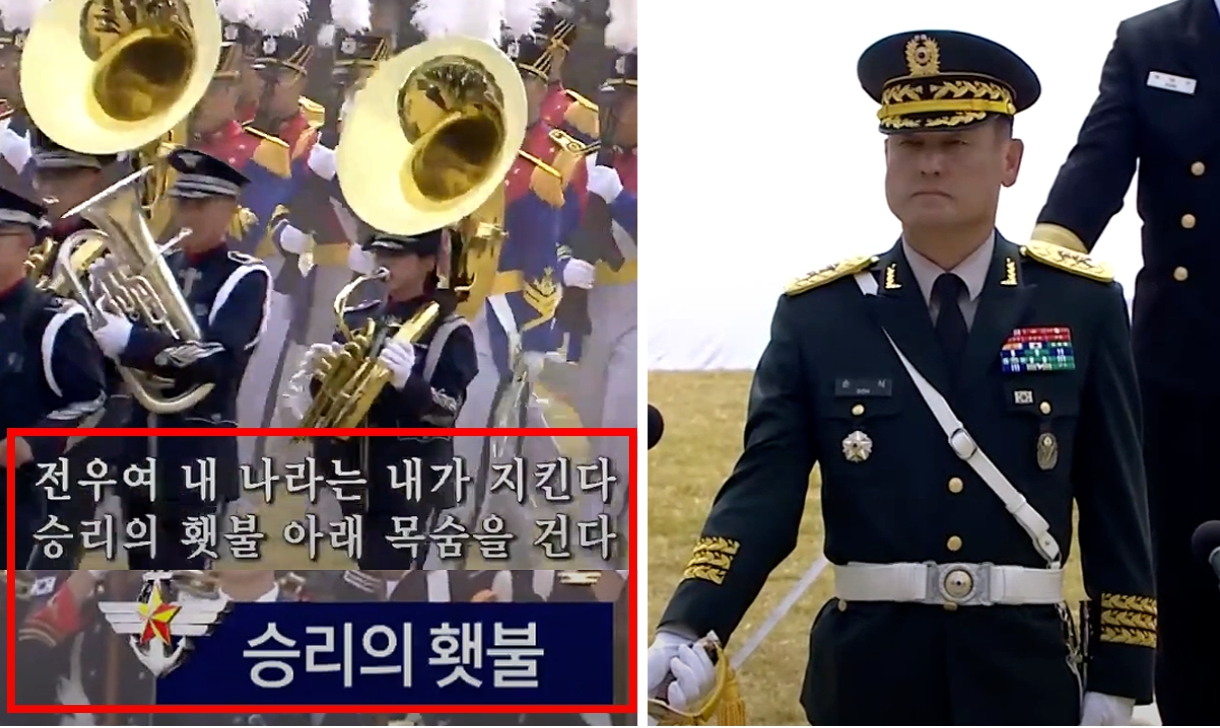 윤석열 대통령 국군의 날 행사 부대 열중쉬어 논란부터 멸공의 횃불 가사와 중국 장갑차 논란