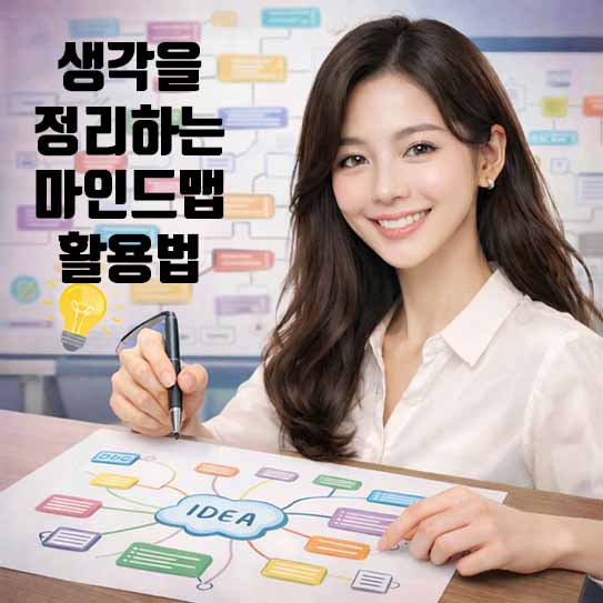 생각을 정리하는 마인드맵 활용법