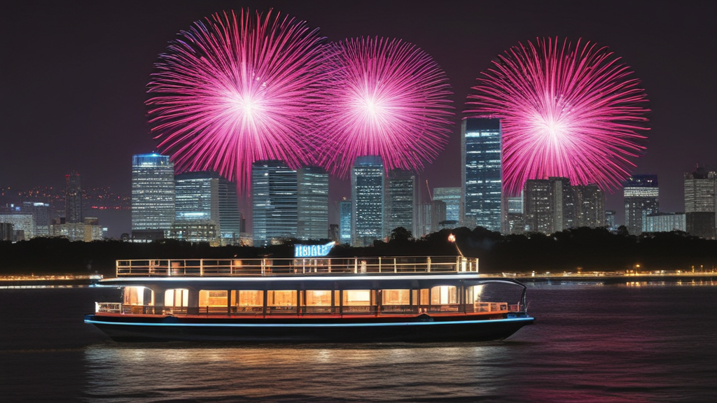 한강 유람선 불꽃 크루즈